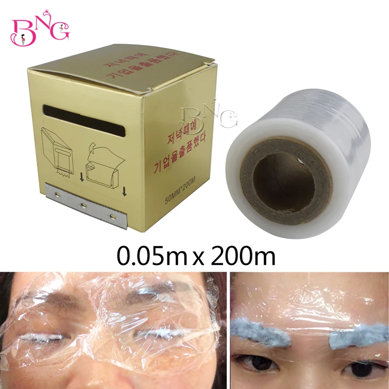 2Boxs Tattoo Plastic Wraps Cover Preservative Film Semipermanent Makeup
