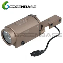 Greenbase AK SD Тактический светильник Зенит 2P-KLESH AK-SD оружие светильник с пультом дистанционного управления переключатель и Интегрированный 20 мм планка Вивера для охоты