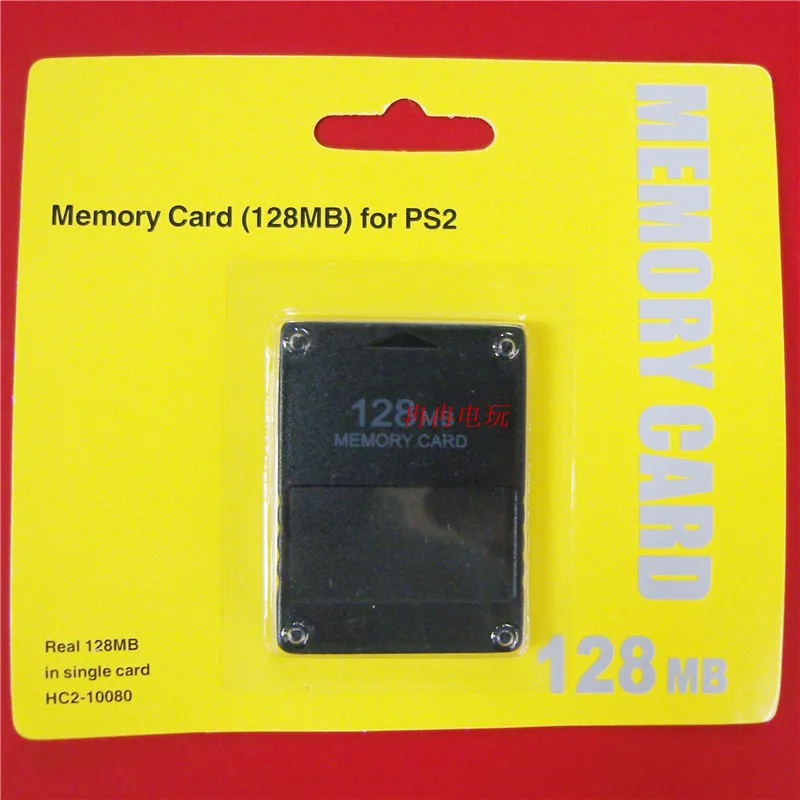 

128MB Memory Card 128MB Memory Card for Playstation 2 PS2 tarjeta de memoria para For PS2 Free shipping 10pcs /lot