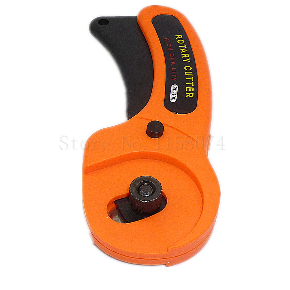 45mm Rotary Cutter Premium Quilters Sewing Fabric Craft Quilting Manual Cutting Tool With 5pc 45MM Refill Replacement Blades Set