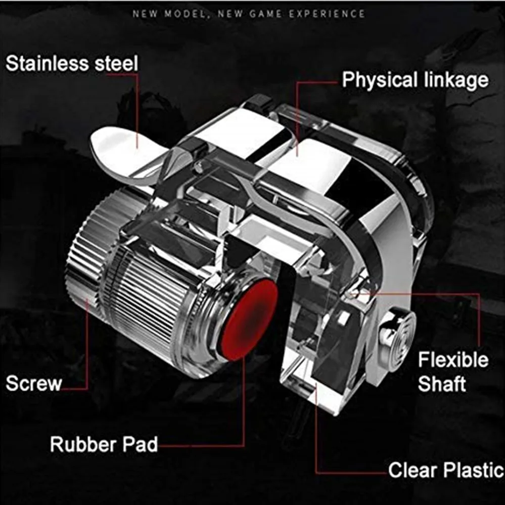 Джойстики для PUBG STG FPS игровой триггер мобильный телефон мобильный контроллер Кнопка огня геймпад L1R1 Aim Key Джойстик для iphone Androi