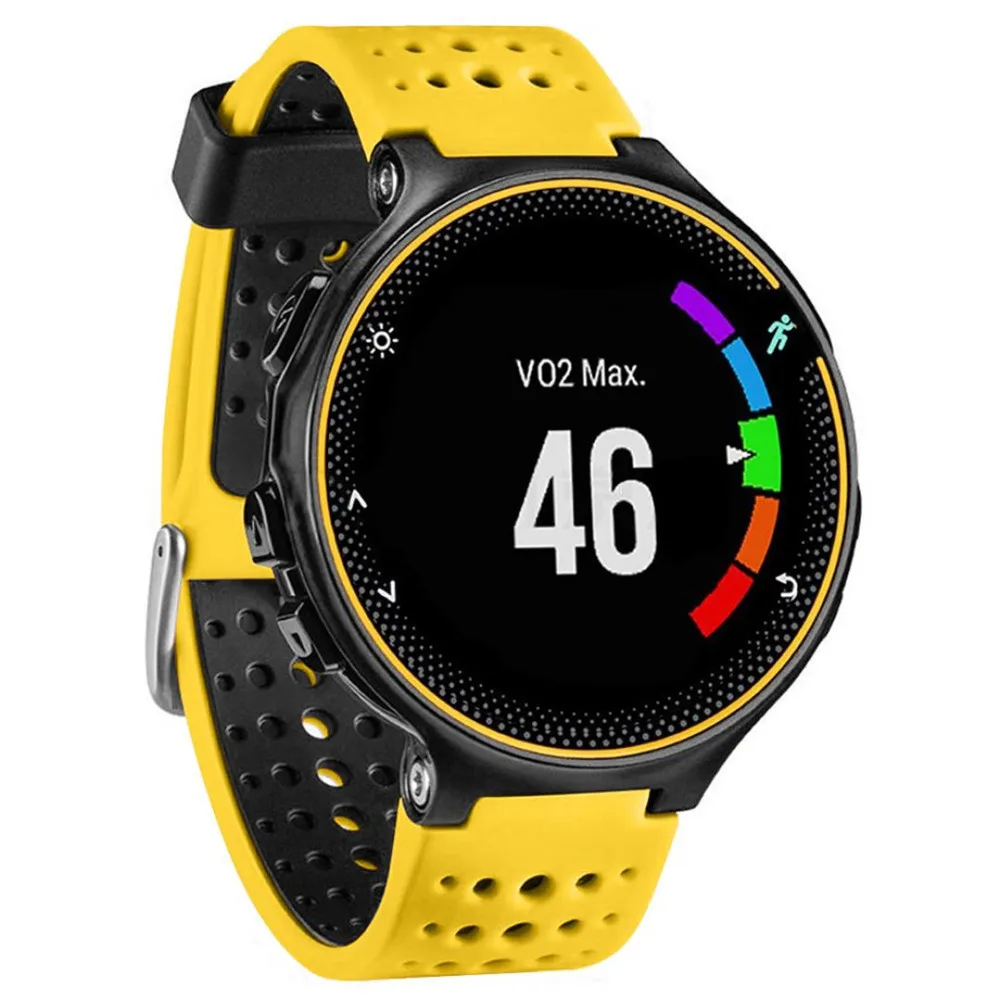 Для Garmin Forerunner 220/230/235/620/630 браслет на запястье заменить спортивный мягкий силиконовый ремешок для наручных часов с браслетом на ремешке; новинка smart аксессуары