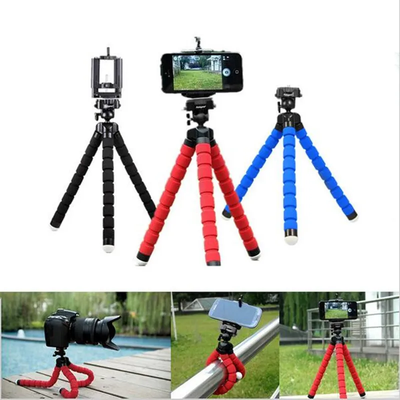 Hot Sale Car Phone Holder Flexible Octopus Tripod Bracket Selfie Stand Mount Monopod Styling Accessories For