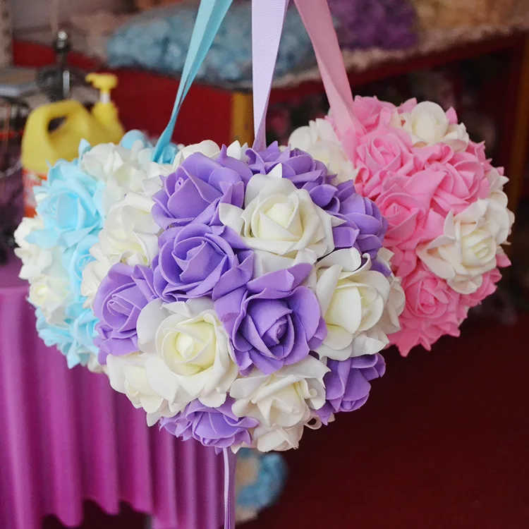  Artificial Flowers Ivory Roses 25pcs Real Looking Fake Roses DIY Wedding Arrangements Party Baby Shower Party Home Decorations (9)