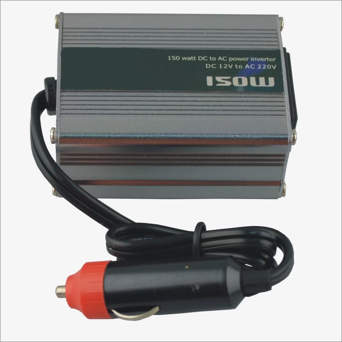 

150W Car DC 12V to AC 220V Power Inverter - Silver