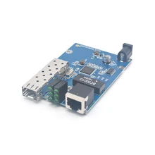 1 Гига SFP и 1 1000 Мбит/с Tx порт волоконный коммутатор медиаконвертер