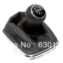 Chrome Рычаги передач для автомобиля и загрузки(резиновая Шипованная 5 Скорость) для Фольксваген Гольф Jetta Бора MK4