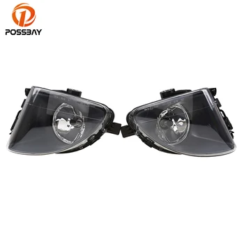 

POSSPAY Halogen Front Fog Light Lamp Assembly for BMW F10 F11 F18 5 Series 2009 2010 2011 2012 2013 H8 12V 55W Bulbs Foglamps