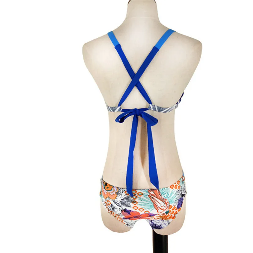 Bikini 2019 Female Swimsuit Women Swimwear Thong Push Up Bikinis Set low Waist Swimming Suits for Bathing Suit #2y09 (3)