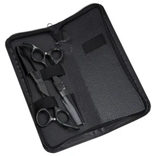 2Pcs 6.0 Inch Salon Stainless Steel Hair Scissors Thinning and Cutting Set Barber Shears 30 Teeth 2Pcs 6.0 Inch Salon Stainless Steel Hair Scissors Thinning and Cutting Set Barber Shears 30 Teeth
