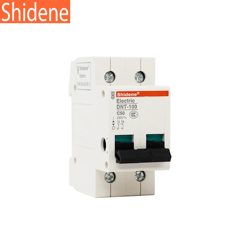 

Shidene Main Switch Function Disconnector Switch Isolator Circuit Breaker MCB DNT-100 2P 32A 50A 63A