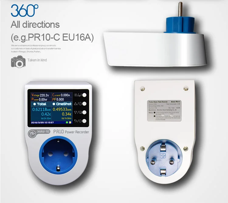 PR10-E US Plug Power watt meter// socket //energy meter// kwh// electricity meter