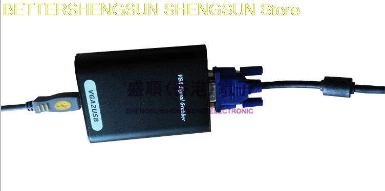 VGA2USB внешняя VGA Карта видеозахвата USB карта видеозахвата VGA карта сбора зашифрованная видеозапись