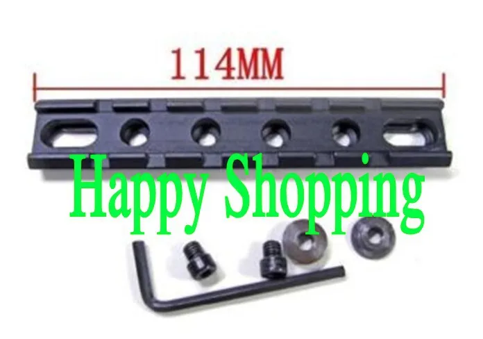 

DIY Picatinny RIS 20mm Standard Weaver Rail Scope Mount Base Plane Bottom