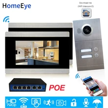 720P WiFi IP Video Intercom Smart Video Door Phone 2-Apartments Home Door Access Control System iOS/Android APP Remote Unlock 720P WiFi IP Video Intercom Smart Video Door Phone 2-Apartments Home Door Access Control System iOS/Android APP Remote Unlock