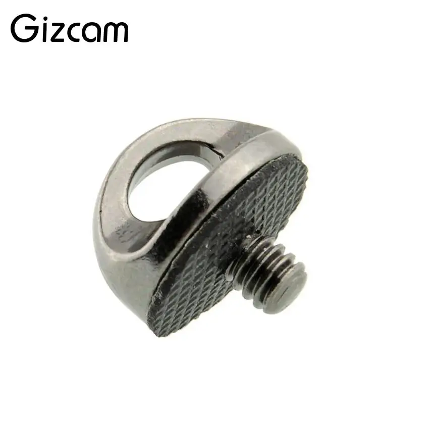 

Gizcam 1/4" Screw Connecting Adapter Convertor Alloy Connector for SLR DSLR Camera Camcorder Neck Shoulder Quick Sling Strap