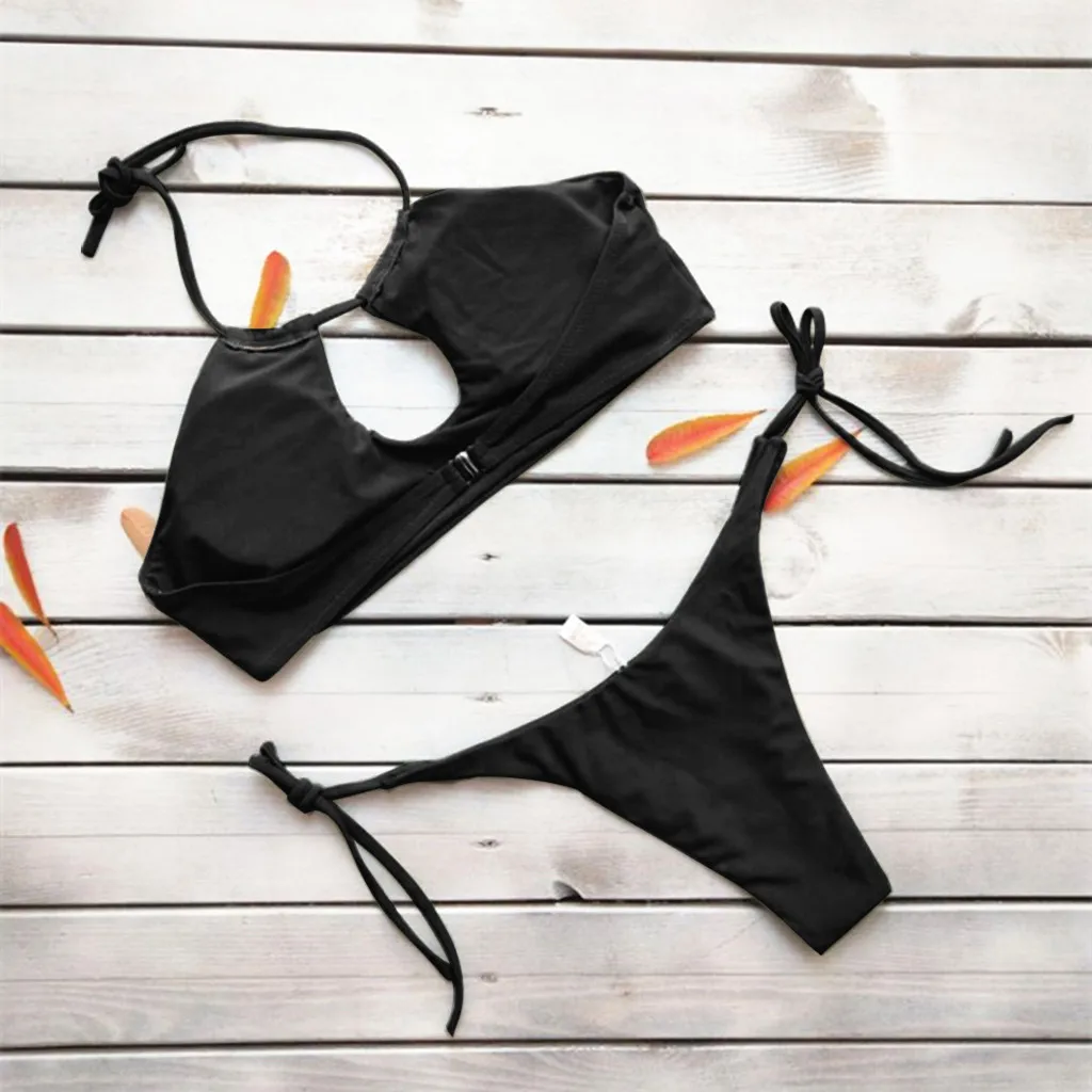 Сексуальная крестообразная повязка Boho Biquini, одежда для плавания, купальный костюм, женский Бразильский бикини 18Dec6