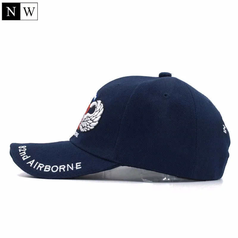 [NORTHWOOD] 82nd Ariborne тактическая бейсболка Мужская брендовая армейская Кепка Gorra Snapback Головные уборы водителя грузовика для мужчин размер 56-59 см