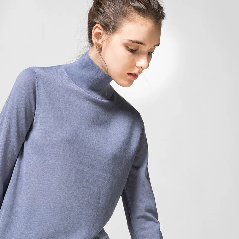 Women Wool Pullover 100%Wool Sweater For Women