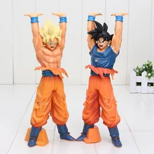 24cm Anime Dragon Ball Z Son Goku Genki Dama Spirit Bomb Action Figure Kakarotto Collection Model Kids Toy