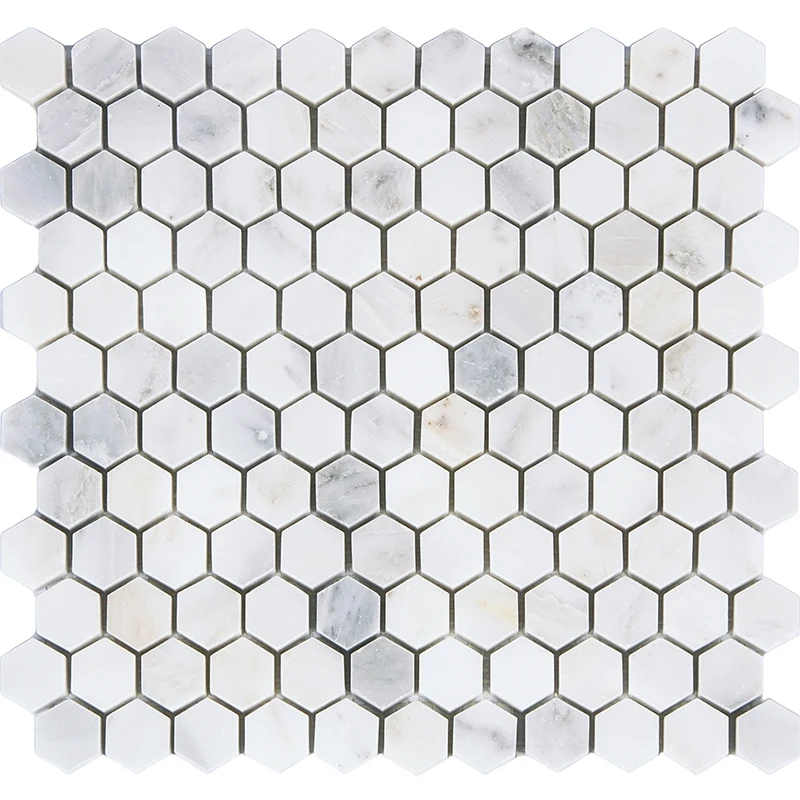 Special Product  Honeycomb Carrara Marble Stone TilesKitchen BacksplashBathroom Shower Wall/Floor decorHome Improvem