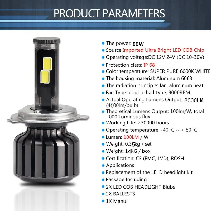 90W-9000LM-H4-9003-Motorcycle-Car-headlight-Front-Lamp-Kit-6000K-White-Bulbs-Set-H4-Hi (2)