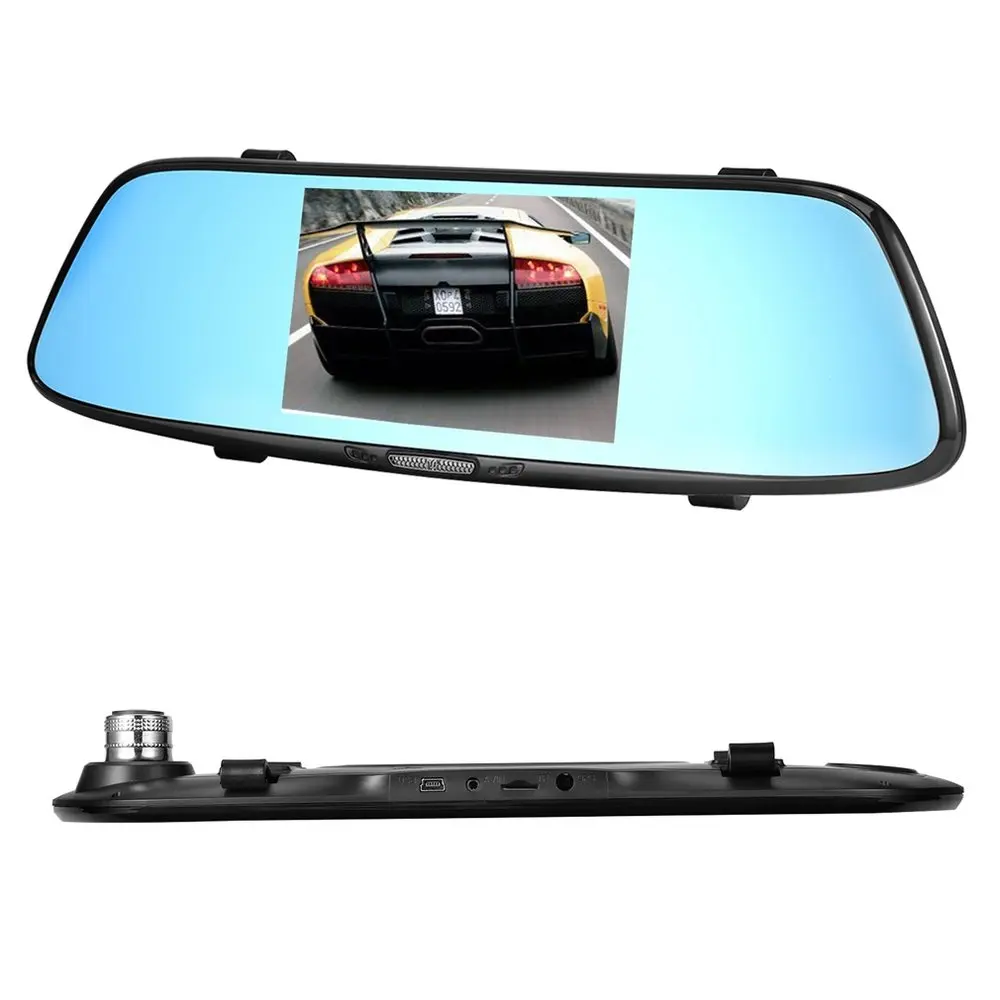 

LESHP F3 HD Car DVR Dual Lens 5.0 Inch 170 Car Camera Car Video Recorder for Vehicles Front and Rear DVR Support 32GB