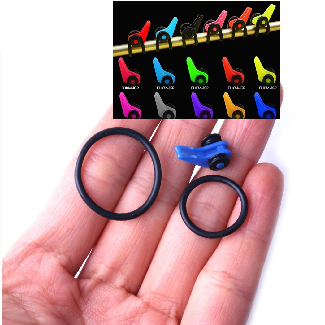 

10Pcs Plastic Keeper Fishing Hook Luya Hooker for Fishing Rod Pole Fishing Safety Holder Lures Bait Fishhook Tackle Accessories