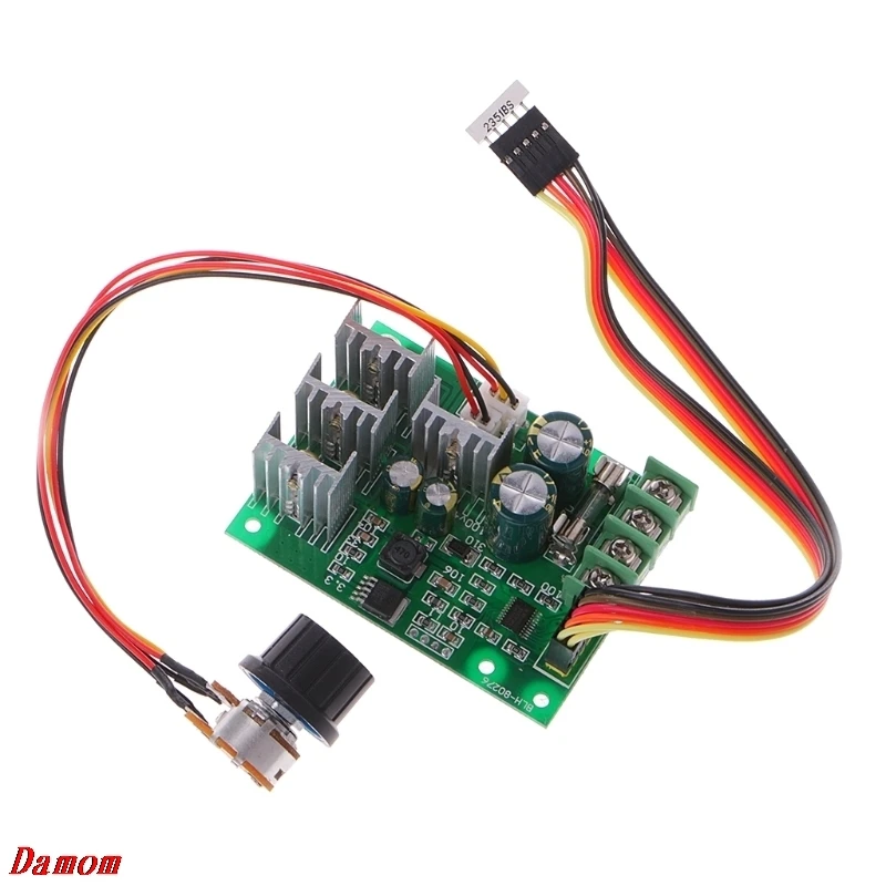

30A DC 6-60V PWM Motor Speed Controller Board Dimmer Current Regulator+Display Damom