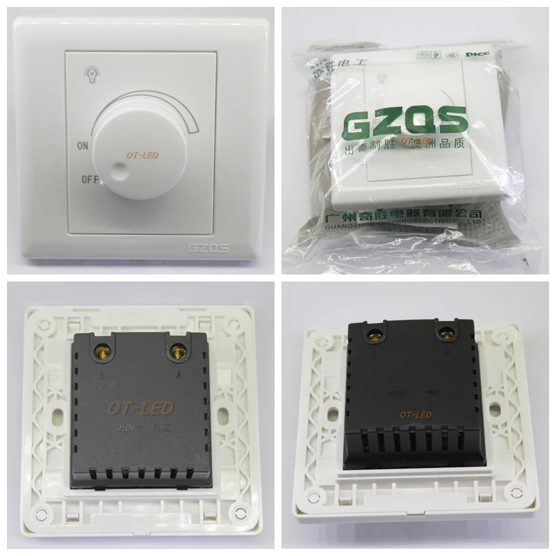 500W Dimmable Ceiling Light Spotlight LED Dimmer 220V 50HZ Dimming