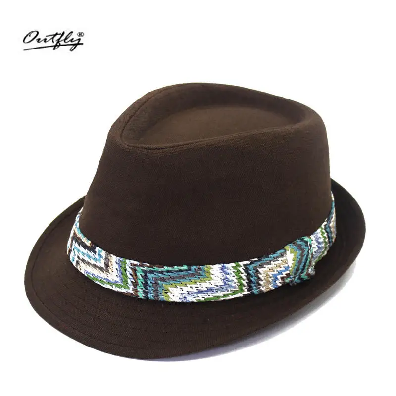 Модные льняные шляпы для женщин, вечерние шляпы ручной работы, кремовые черные официальные шляпы с одноцветной кепкой унисекс, 3 цвета, B12072 - Цвет: Coffee