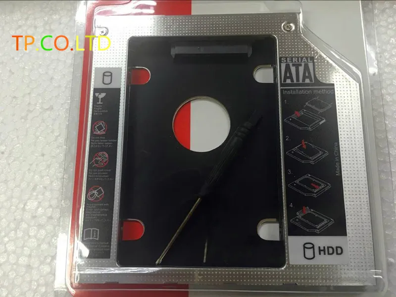 

9.5MM 2nd HDD SSD Hard Disk Drive Caddy Adapter for Acer Aspire E1-522 E1-532 E1-572