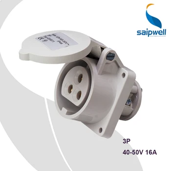 

IP44 16A 3P 40-50V Australian Electric Waterproof Socket,Low Voltage Socket (SP-611)