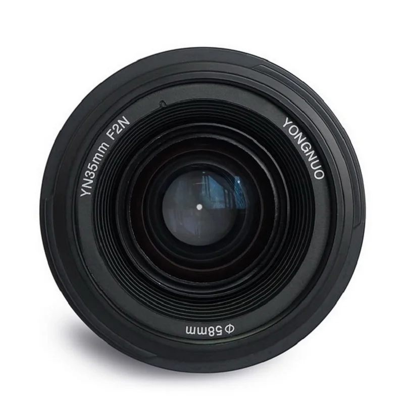 YONGNUO YN 35 мм F2 объектив камеры 1:2 AF/MF широкоугольный фиксированный/Прайм Автофокус Объектив для Nikon для Canon