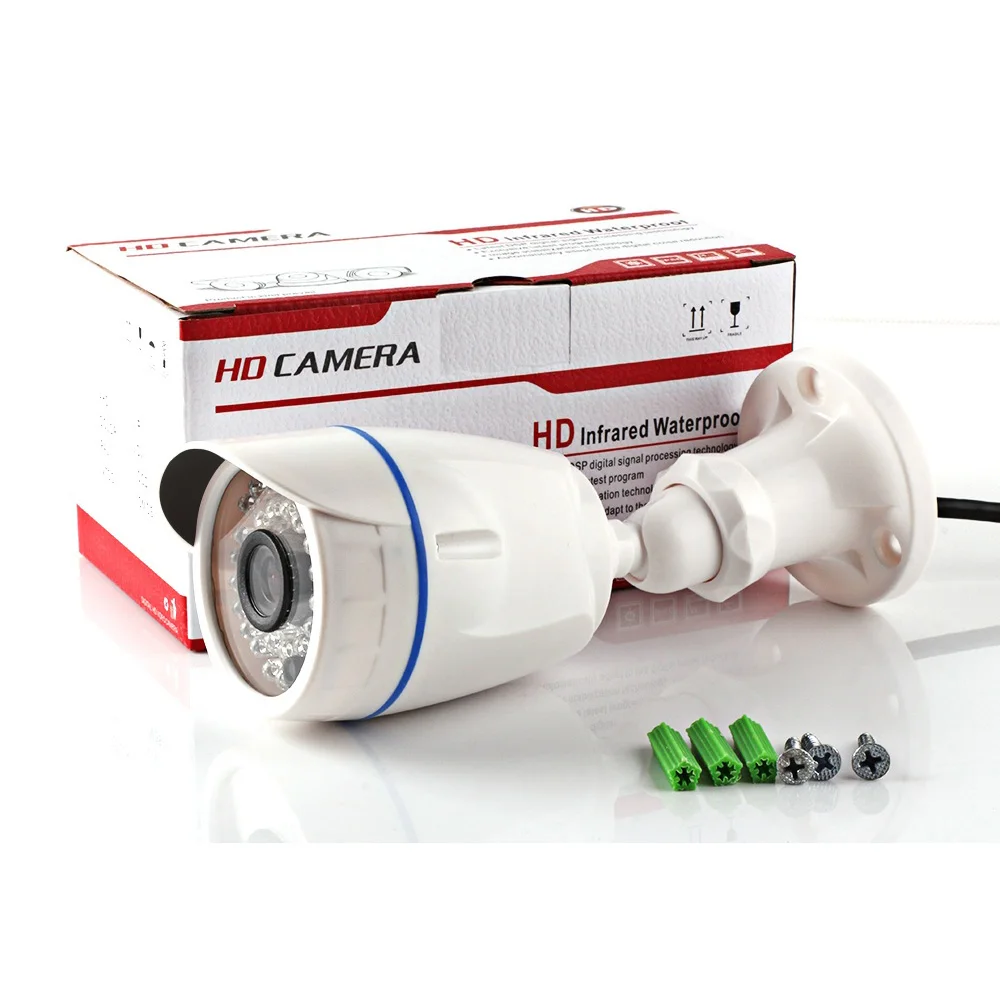 XMEYE HI3516C CCTV HD 1080 P IP Камера 2MP Открытый Пуля безопасности 720 с объектив 3 6 мм (48 V POE