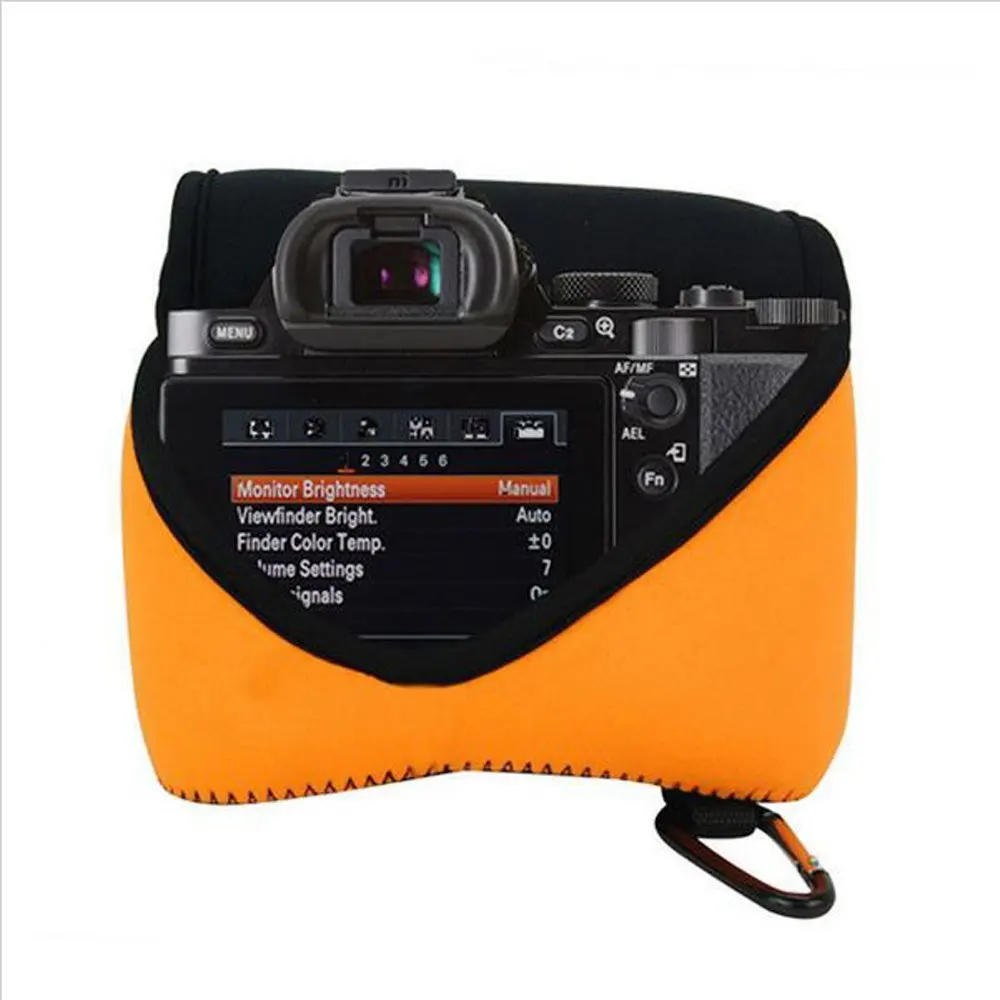 Портативный неопреновый мягкий чехол для камеры Canon EOS Rebel T100 T7 T7i T6 T6i T6s T5 T3 T5i T1i XSi с объективом 18-55 мм