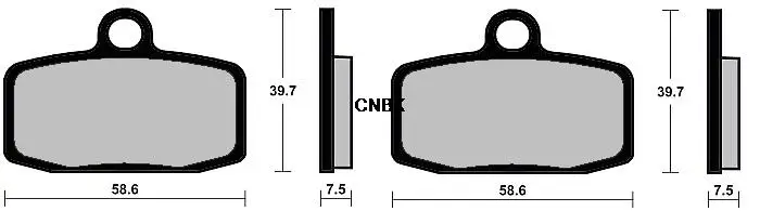 Дисковые Тормозные колодки Набор для KTM Dirt SX85 SX 85 1"-14" 1"-16" колеса 2012 2013