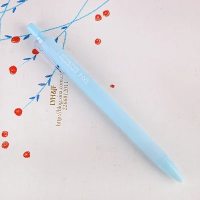 1 шт. канцелярские студент поставить w54 p13 записи креативные милые 0,5 мм механический карандаш - Цвет: Синий