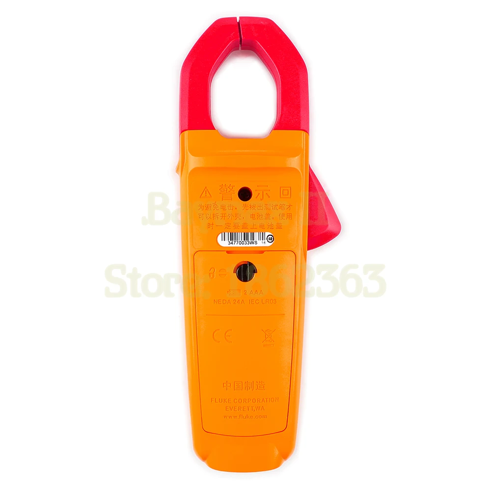 Fluke303/305 600A/999A AC Цифровой клещи с 600 В AC/DC напряжение тест и Ом измерения