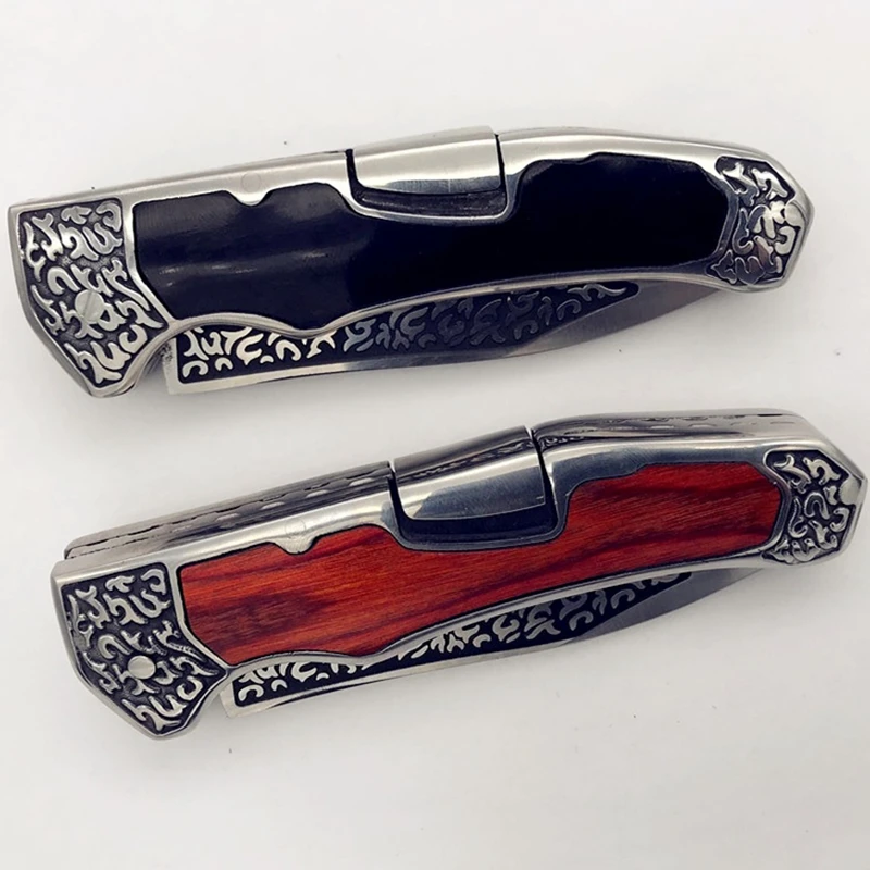 Ножи Складной нож 5CR13 стальное лезвие полимерная Ручка Открытый Отдых Охота нож выживания s Карманный практичные Фруктовые Ножи EDC