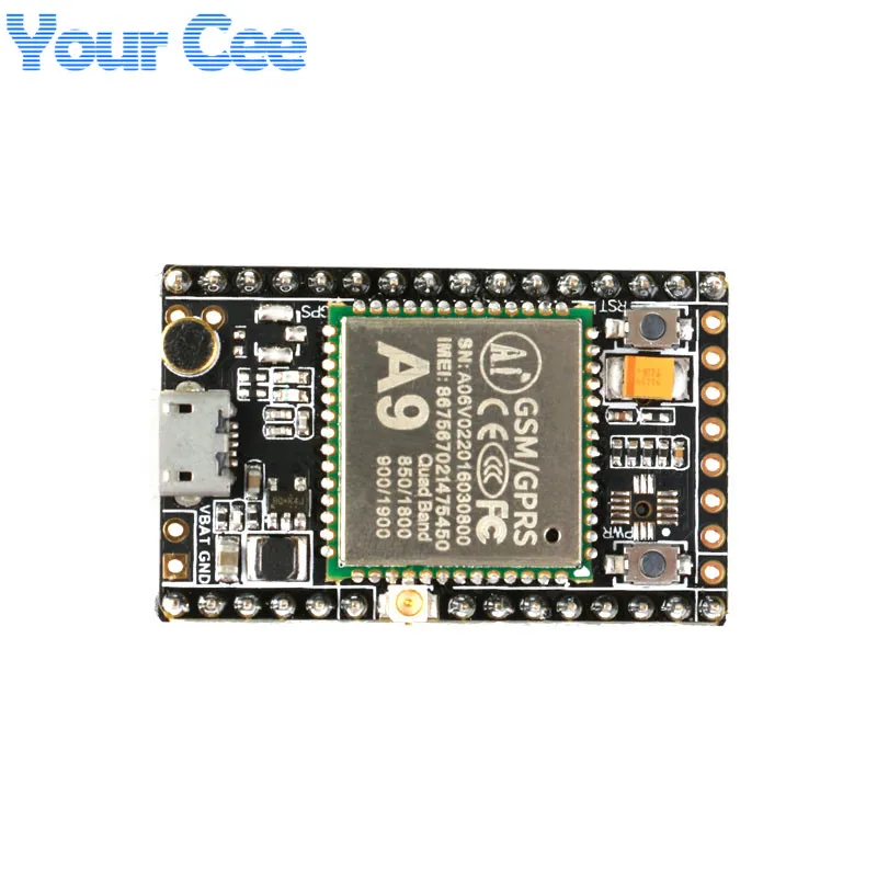 GPRS GSM Module A9 Core Board Module Pudding Development board SMS voice Wireless Data Transmission IOT (3)