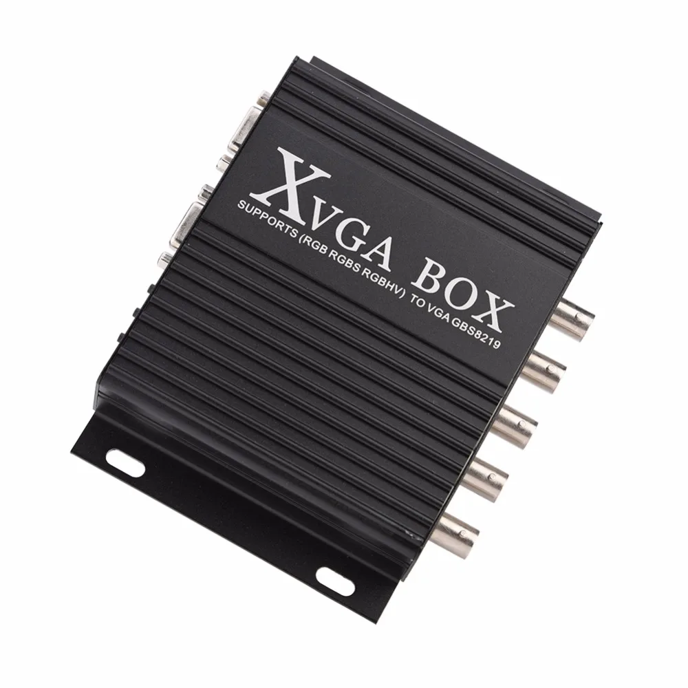 

XVGA Box CGA EGA RGB RGB RGBHV to VGA Industrial Converter Monitor Video Converter