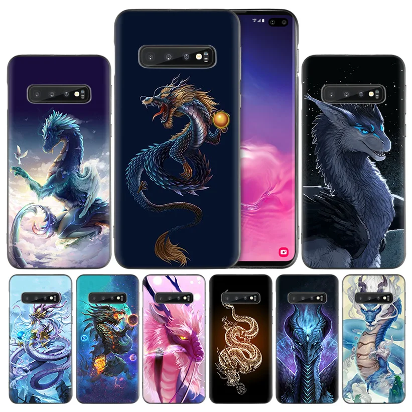 

Cartoon Dragon Silicone Case Cover for Samsung Galaxy A50 A80 A70 A60 A40 A30 A20 A20e A10 A9 A8 A7 A6 Plus 2018 M30 M20 M10