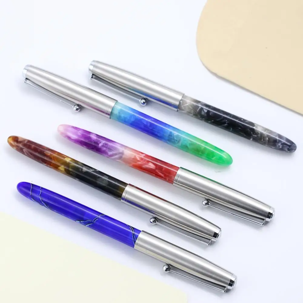 High Quality Jinhao 51A Acrylic Fountain Pen 0.38mm Extra Fine Nib