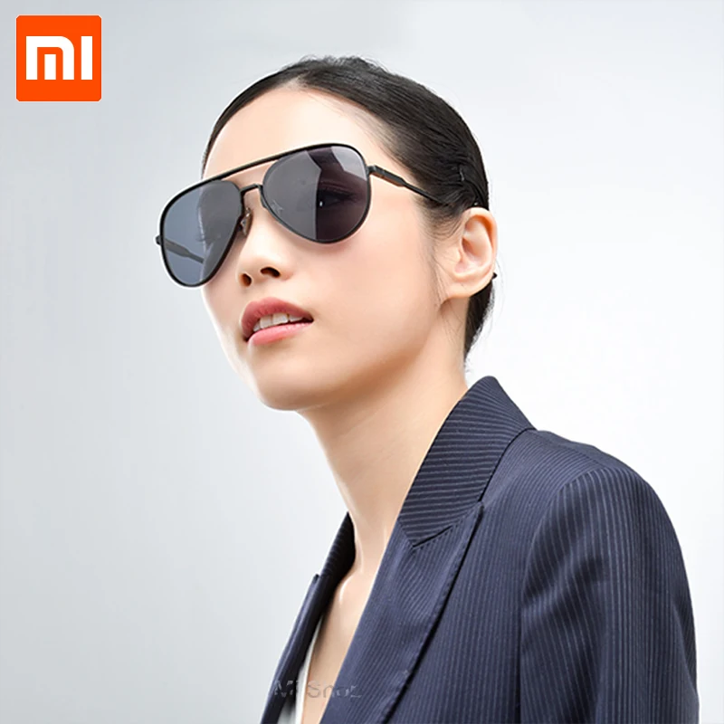 Оригинальные очки авиаторы Xiaomi Mijia с поляризационными стеклами для мужчин и