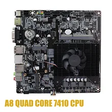 Ultra-thin Mini itx Motherboard Built in CPU A8 7410 R5 Video Graph Processing APU USB 3.0 VGA RJ45 HDMI USB mSata Use 12V DC Ultra-thin Mini itx Motherboard Built in CPU A8 7410 R5 Video Graph Processing APU USB 3.0 VGA RJ45 HDMI USB mSata Use 12V DC