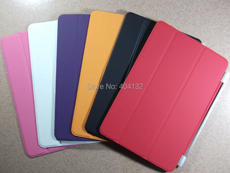 Высококачественный односторонний защитный чехол-книжка из искусственной кожи для iPad Air Smart Cover, 100 шт./партия