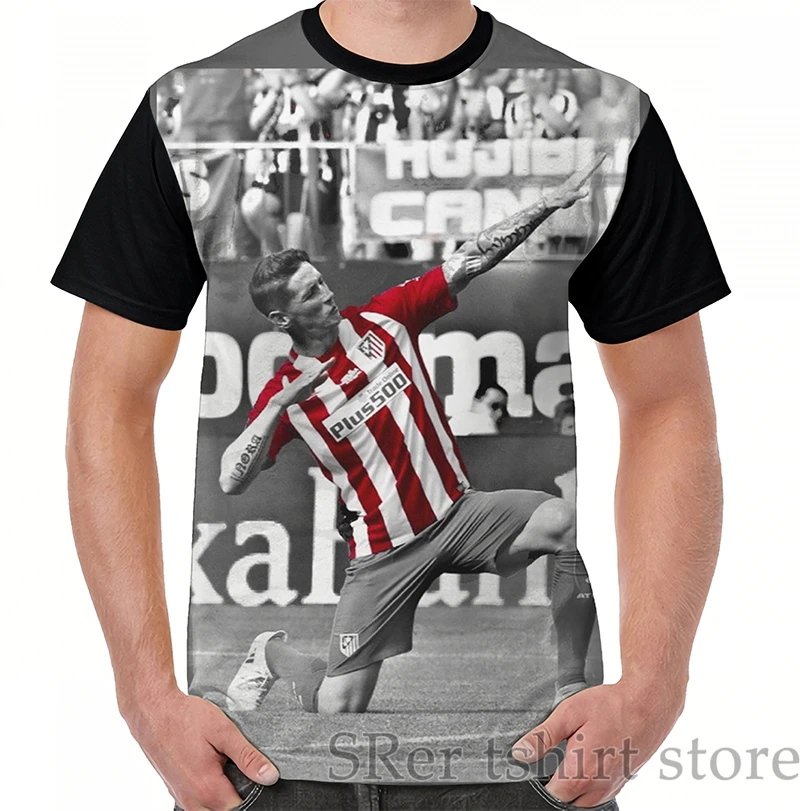 

Funny print men t shirt women Tops tee Fernando Torres arquero Graphic T-Shirt men O-neck Short Sleeve Casual tshirts