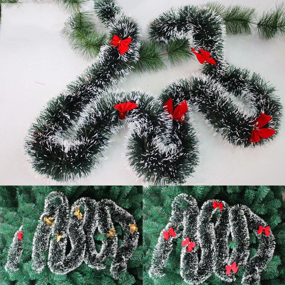 2M Chunky Xmas Garland Home Party Wall Door Decor Christmas Tree Ornaments Grand