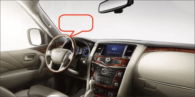 Infiniti QX80 2016 interior